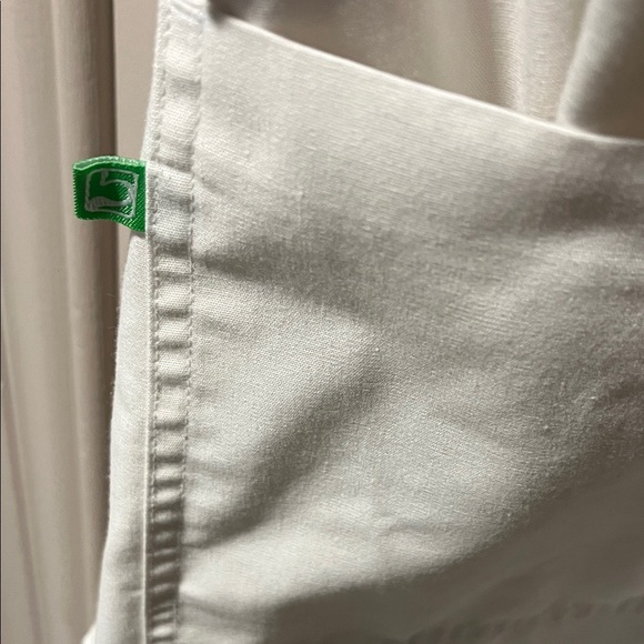 White Button-Up Women's Coat - Picture 3 of 3